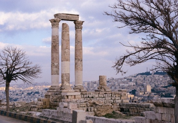 Citadel, tourist sites Amman Jordan